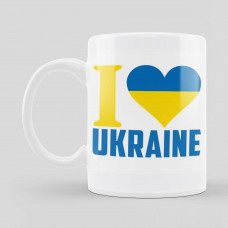 Чашка патріотична "I like Ukraine"