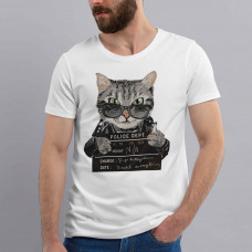 Футболка чоловіча "Bad Boy Cat"
