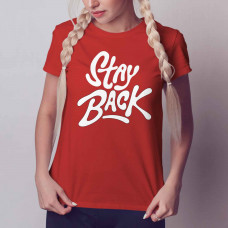 Футболка жіноча "Stay Back"