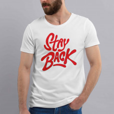 Футболка чоловіча "Stay Back"