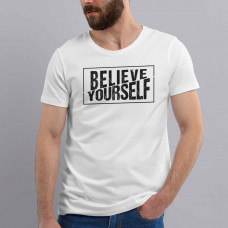 Футболка чоловіча "Believe yourself"