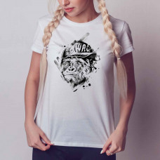 Футболка жіноча "Swag monkey"