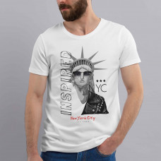 Футболка чоловіча "Statue in sunglasses"